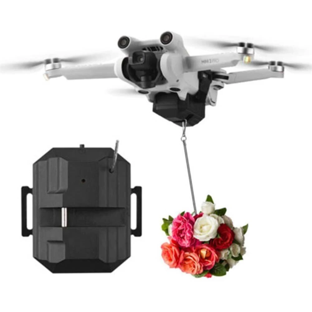 Air Drop Dropping System For DJI Mini 3/Mini3 Pro Drone Thrower Gift Deliver Life Saver Fishing Bait Ring Sender Camera Accessor
Air Drop Dropping System For DJI Mini 3/Mini3 Pro Drone Thrower Gift Deliver Life Saver Fishing Bait Ring Sender Camera Accessor