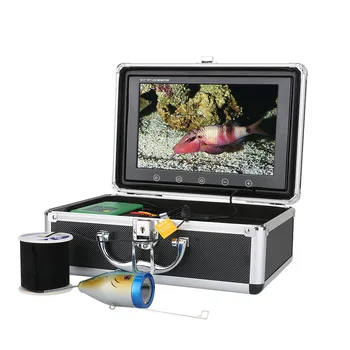 9 Inch 15M 1000TVL Fish Finder Underwater Fishing Camera 15pcs White LEDs   15pcs Infrared Lamp