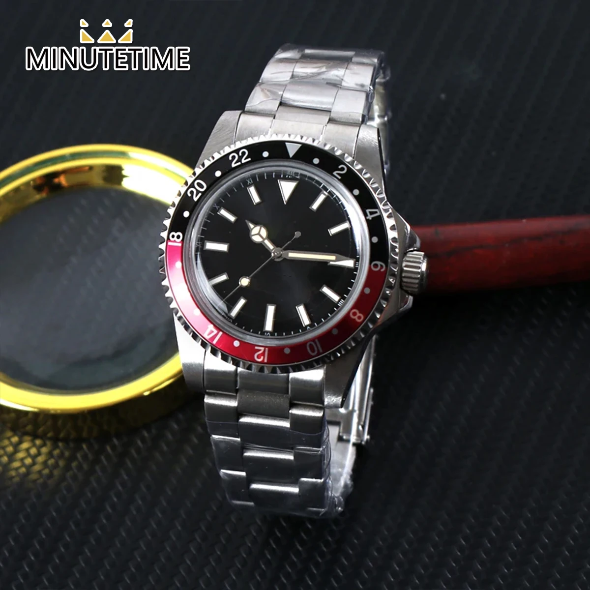 MINUTETIME DIY LOGO Mods Vintage NH35 Watch Luxury Mechanical Automatic Movement 50METERS Waterproof Acrylic Men's Wristwatch
MINUTETIME DIY LOGO Mods Vintage NH35 Watch Luxury Mechanical Automatic Movement 50METERS Waterproof Acrylic Men's Wristwatch