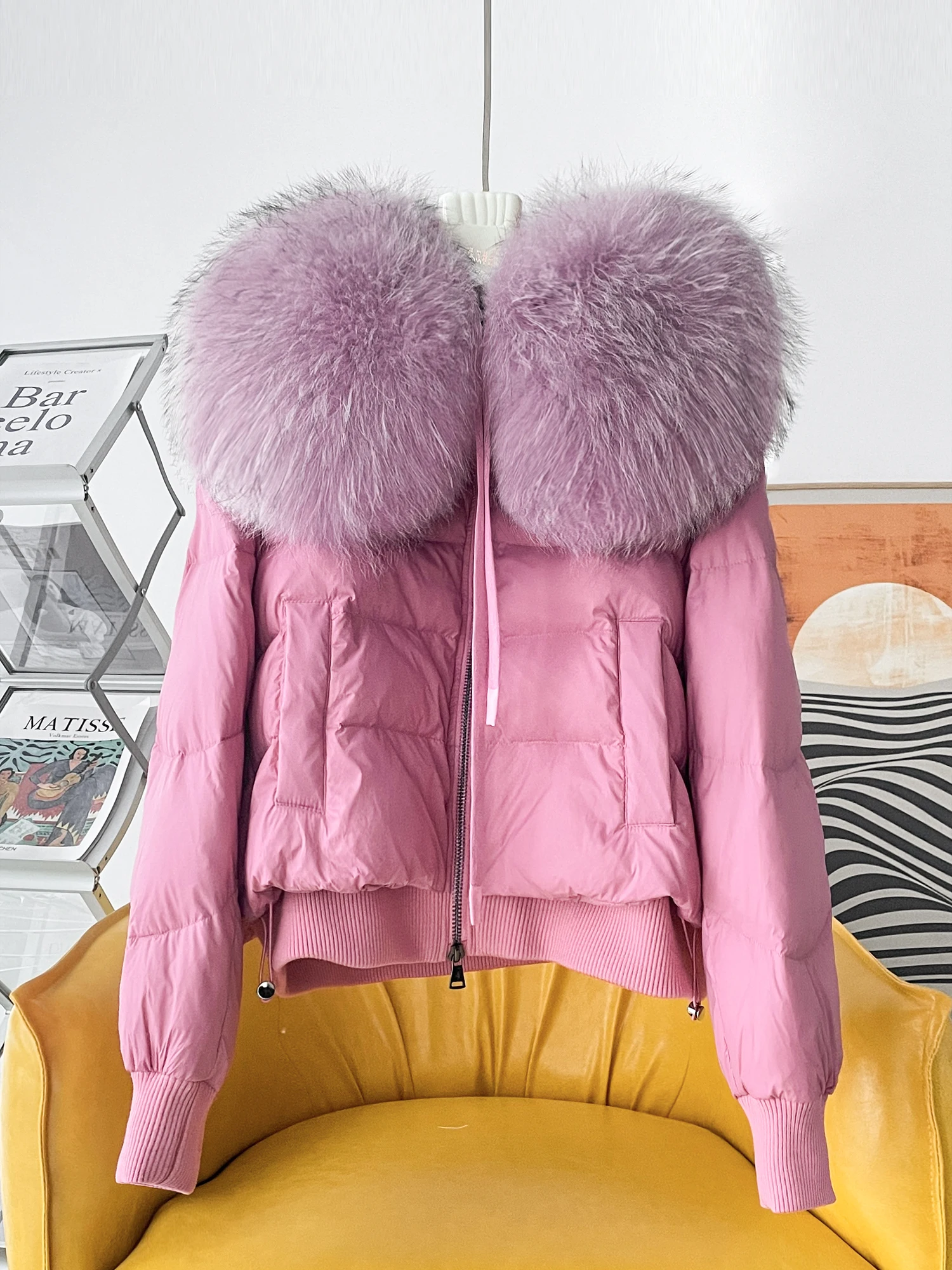 2023 Winter Women Puffer Jacket 90%White Duck Down Parka Removable Real Raccoon Fur Female Casual Loose
2023 Winter Women Puffer Jacket 90%White Duck Down Parka Removable Real Raccoon Fur Female Casual Loose