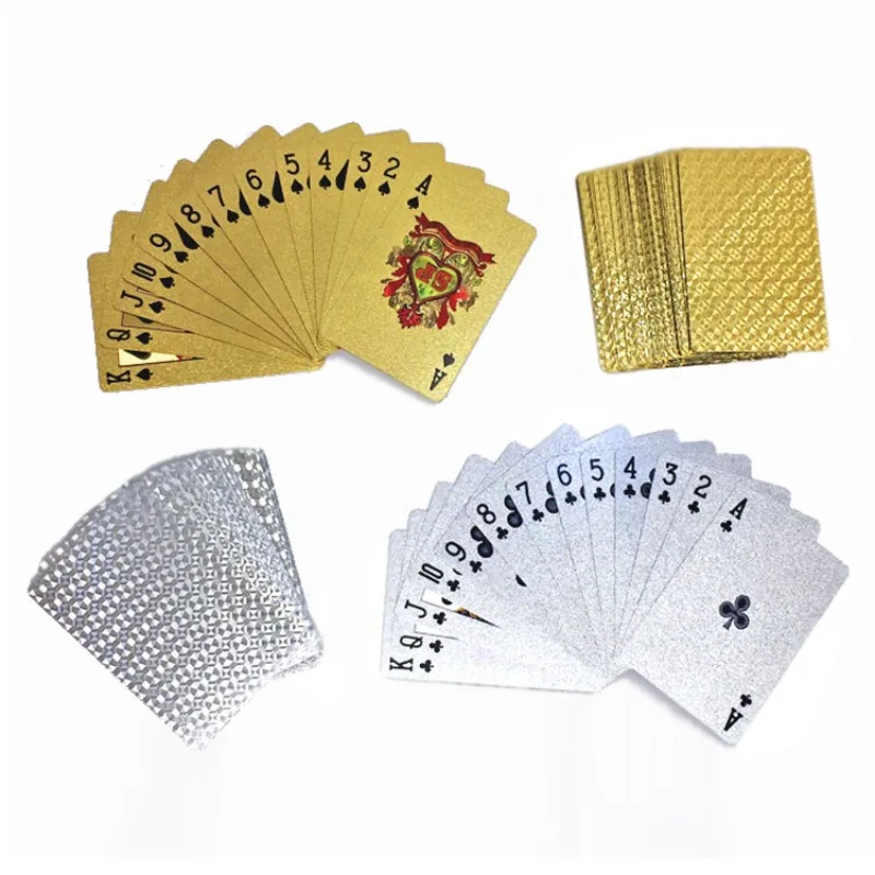 Hot Sell Multi Style Gold Foil Poker Tuhao Plastic Waterproof Playing Card Souvenir Collection Family Party Board Game
Hot Sell Multi Style Gold Foil Poker Tuhao Plastic Waterproof Playing Card Souvenir Collection Family Party Board Game