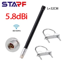 5.8dBi Helium Miner Antenna 860-930MHz Tuned LoRa Helium Omni Fiberglass Aerial N-Male Antenna For Bobcat Sensecap
5.8dBi Helium Miner Antenna 860-930MHz Tuned LoRa Helium Omni Fiberglass Aerial N-Male Antenna For Bobcat Sensecap