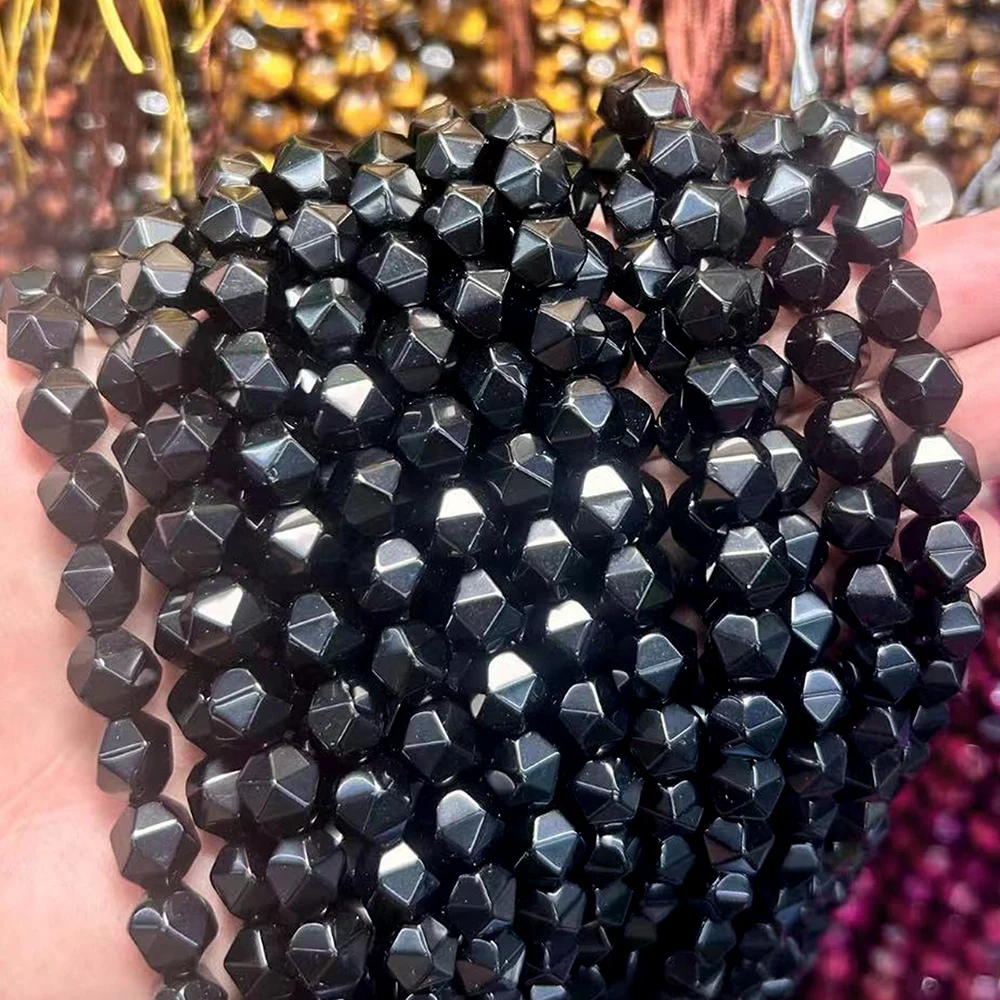 6/8/10mm Natural Stone Beads Black Agate Irregular Beads Used for Jewelry Making DIY Bracelet Necklace Jewelry Gifts
6/8/10mm Natural Stone Beads Black Agate Irregular Beads Used for Jewelry Making DIY Bracelet Necklace Jewelry Gifts