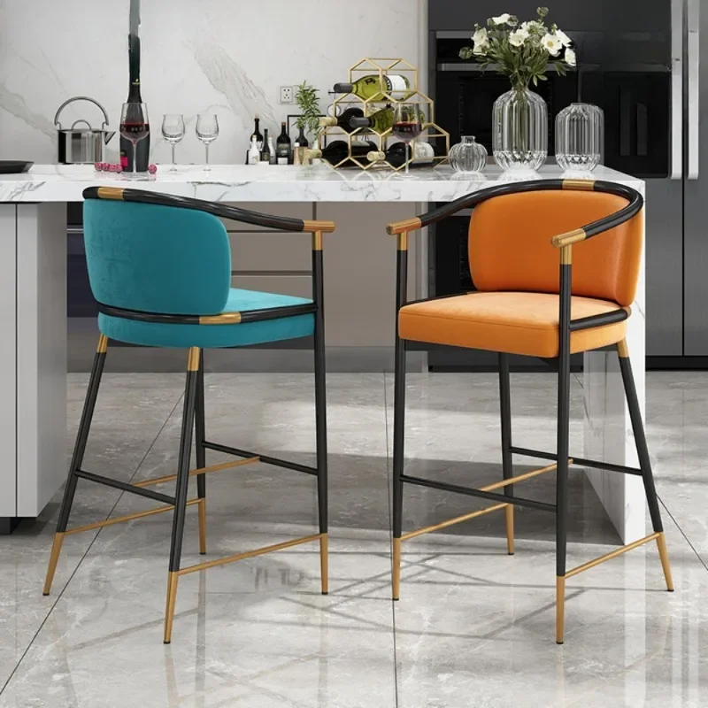 High Nordic Bar Stools Modern Outdoor Black Legs Cosmetic Bar Chair Kitchen Counter Beauty Salon Cadeiras De Jantar Furniture
High Nordic Bar Stools Modern Outdoor Black Legs Cosmetic Bar Chair Kitchen Counter Beauty Salon Cadeiras De Jantar Furniture