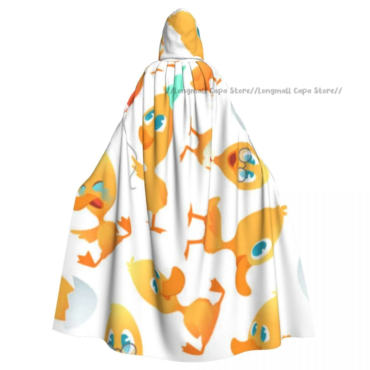 Adult Vampire Cape Hooded Robe Cartoon Ducks Pattern Halloween Cloak Full Length Cosplay
Adult Vampire Cape Hooded Robe Cartoon Ducks Pattern Halloween Cloak Full Length Cosplay
