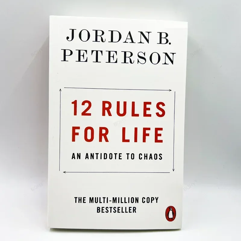 

12 Rules for Life:An Antidote To Chaos English Reading Books By Jordan B. Peterson