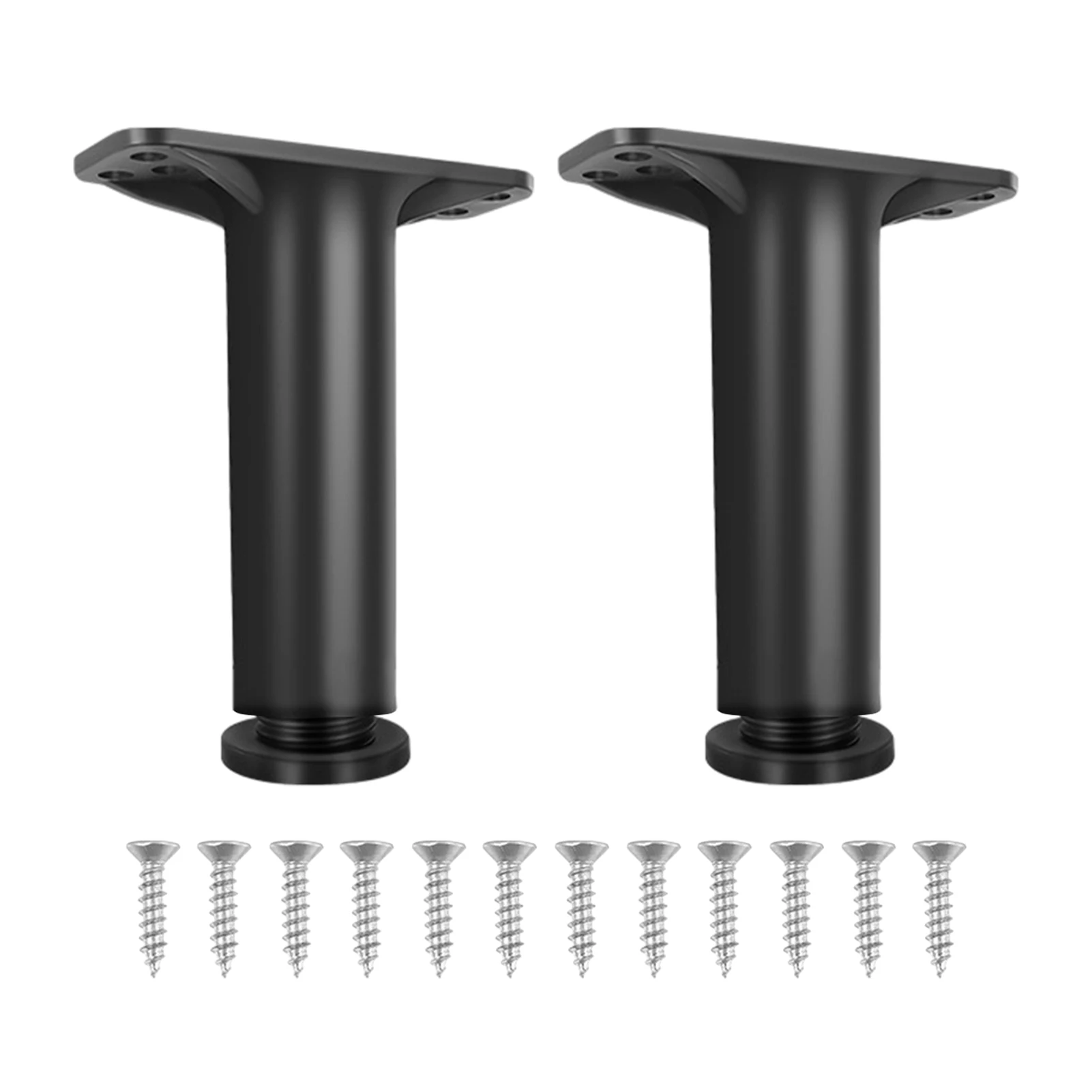 2pcs Replacement Table Desk Black DIY With Screws Furniture Leg Cabinet Cupboard Heavy Duty Bedroom Bed Adjustable Height Sofa
2pcs Replacement Table Desk Black DIY With Screws Furniture Leg Cabinet Cupboard Heavy Duty Bedroom Bed Adjustable Height Sofa