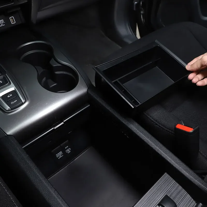

Черный Автомобильный центральный подлокотник для Honda Pilot 2015-2022