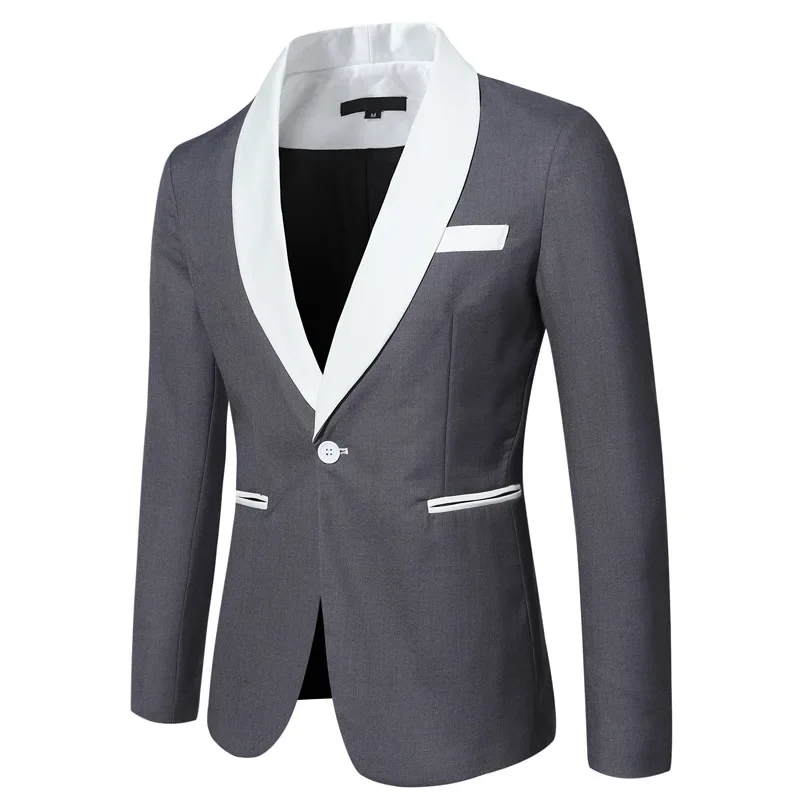 2023 Autumn/Winter New Men's Fashion Casual Suit Collar Slim Fit Long Sleeve Suit Coat
2023 Autumn/Winter New Men's Fashion Casual Suit Collar Slim Fit Long Sleeve Suit Coat