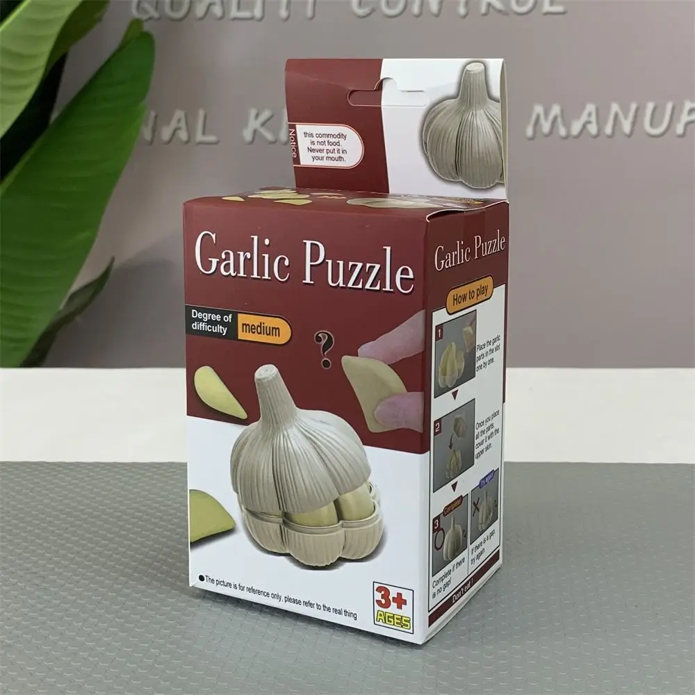 Sensory Toys Garlic Puzzle Toys Learning Montessori 3D Simulation Garlic Model Intelligence Gifts
Sensory Toys Garlic Puzzle Toys Learning Montessori 3D Simulation Garlic Model Intelligence Gifts