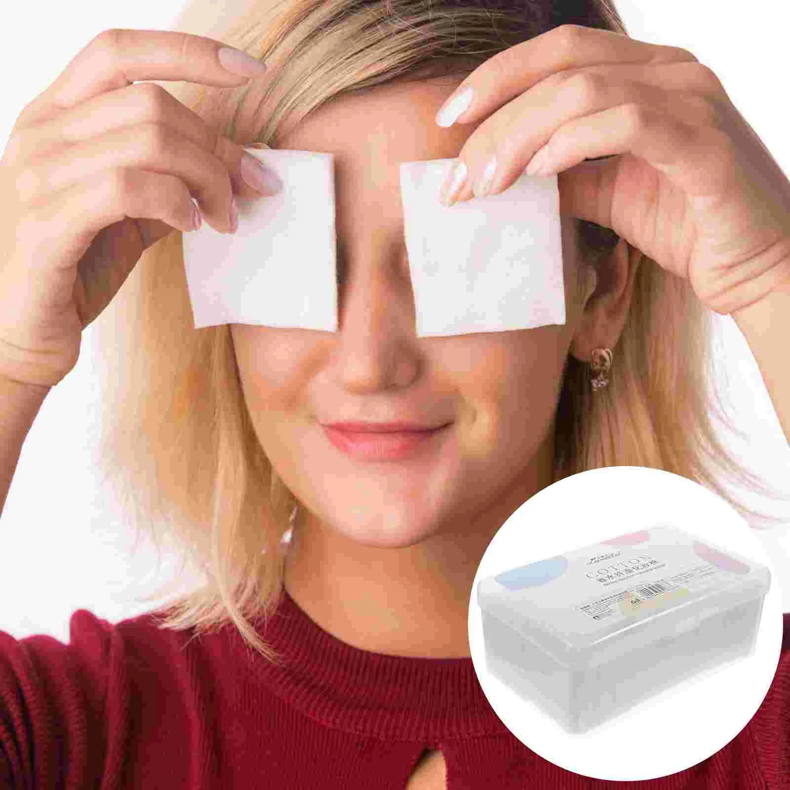 1000 Pcs Disposable Face Pads Cleansing Cotton Facial Puff Makeup Remover Practical
1000 Pcs Disposable Face Pads Cleansing Cotton Facial Puff Makeup Remover Practical