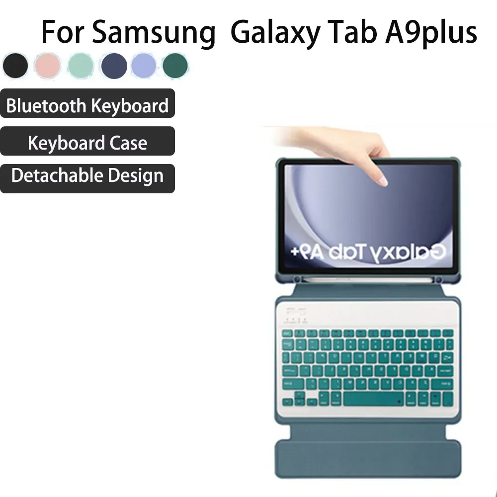 Keyboard Case For Samsung Galaxy Tab S6 Lite SM-P610 10.4inch portable Bluetooth Wireless Keyboard leather Stand Magnetic Funda
Keyboard Case For Samsung Galaxy Tab S6 Lite SM-P610 10.4inch portable Bluetooth Wireless Keyboard leather Stand Magnetic Funda