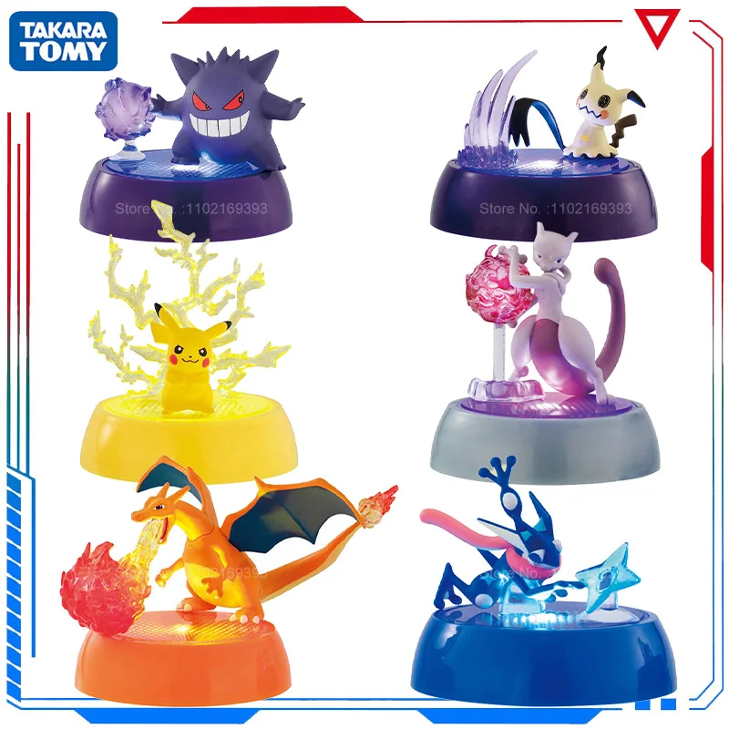 Оригинальная фигурка покемона Mewtwo Greninja Mimikyu, светящаяся Коллекционная серия, витое яйцо, ПВХ экшн-модель, игрушки, подарки
Оригинальная фигурка покемона Mewtwo Greninja Mimikyu, светящаяся Коллекционная серия, витое яйцо, ПВХ экшн-модель, игрушки, подарки