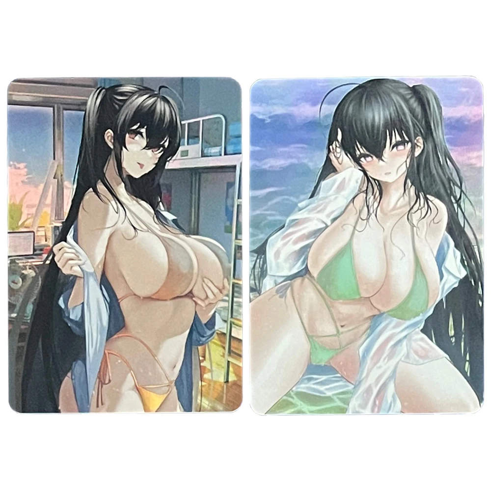 2 шт./набор, аниме-карточки для девочек 
2 шт./набор, аниме-карточки для девочек