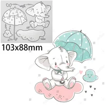 Umbrella elephant Metal Cutting Dies Stencils For Card Making Decorative Embossing Suit Paper Cards DIY Dies Scrapbooking
Umbrella elephant Metal Cutting Dies Stencils For Card Making Decorative Embossing Suit Paper Cards DIY Dies Scrapbooking