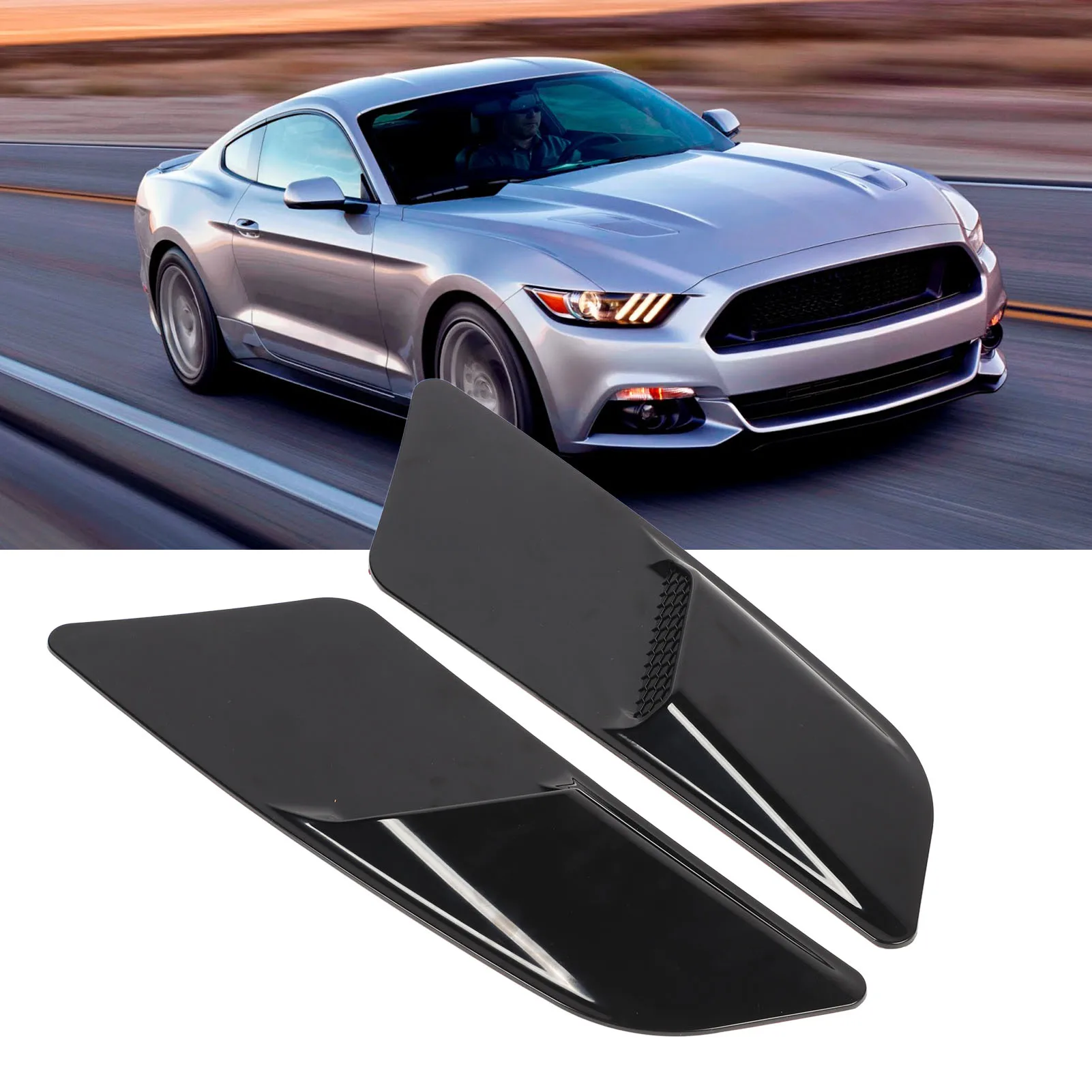 2pcs Car Engine Bonnet Air Vent Cover Trim Front Bonnet Hood Intake Cap Replacement For Ford Mustang 2015 to 2017
2pcs Car Engine Bonnet Air Vent Cover Trim Front Bonnet Hood Intake Cap Replacement For Ford Mustang 2015 to 2017