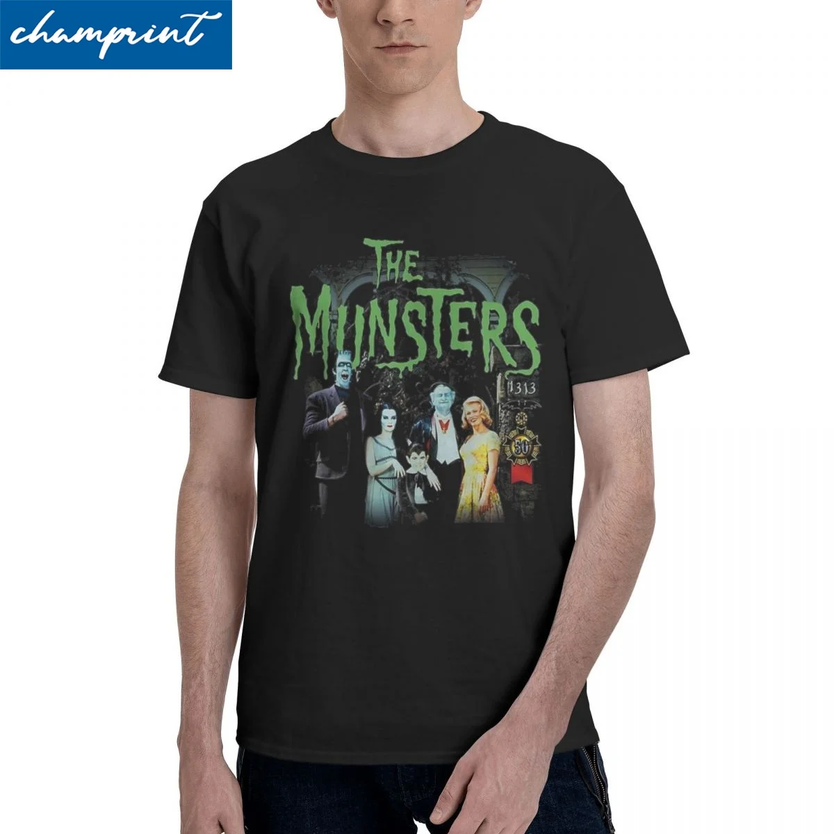 Футболка Munsters Мужская/женская с коротким рукавом, брендовая смешная футболка из чистого хлопка, с круглым вырезом, лето 50
Футболка Munsters Мужская/женская с коротким рукавом, брендовая смешная футболка из чистого хлопка, с круглым вырезом, лето 50