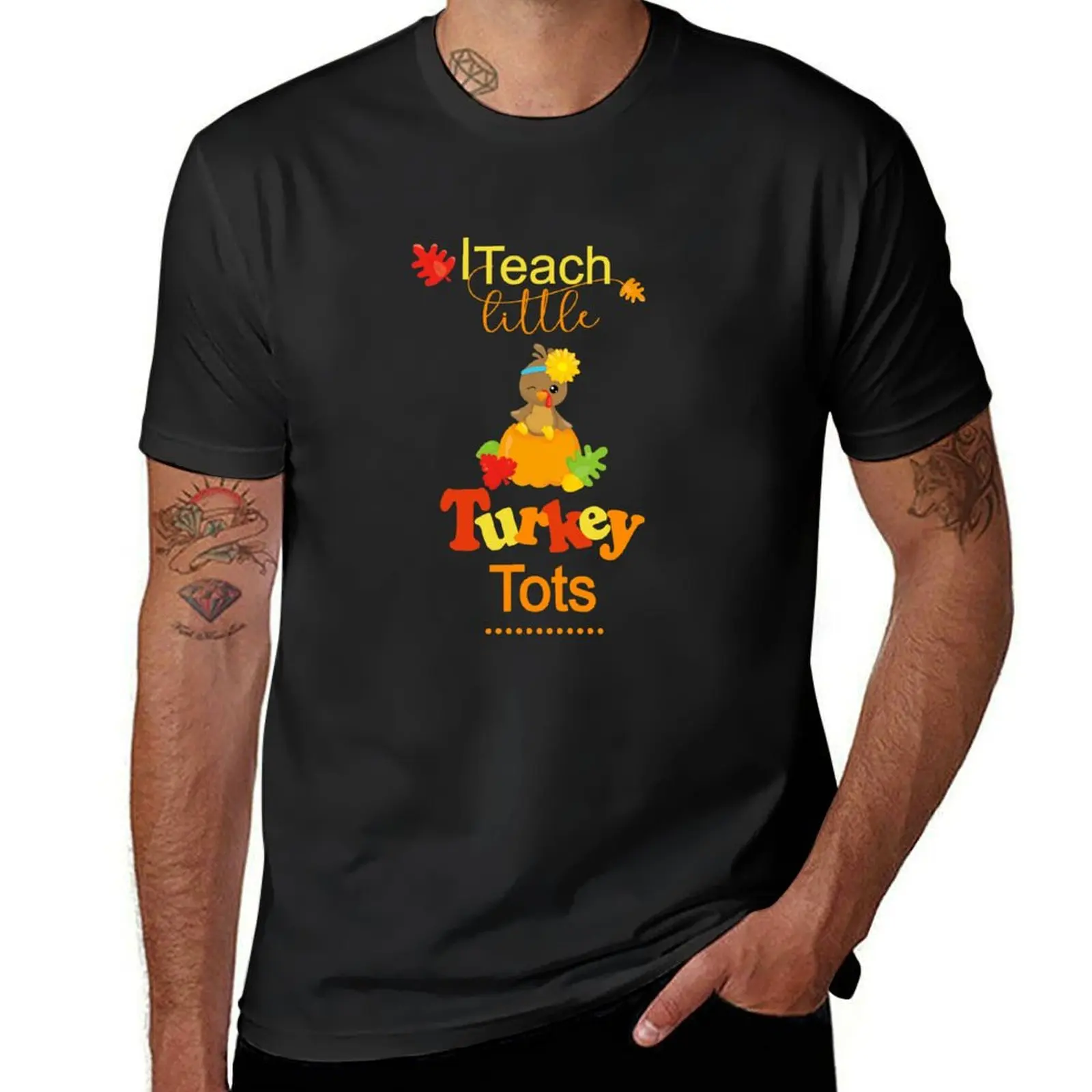 Thanksgiving Teacher Gifts Fall Autumn Little Turkey Tots T-shirt sweat oversized anime clothes tees fitted t shirts for men
Thanksgiving Teacher Gifts Fall Autumn Little Turkey Tots T-shirt sweat oversized anime clothes tees fitted t shirts for men