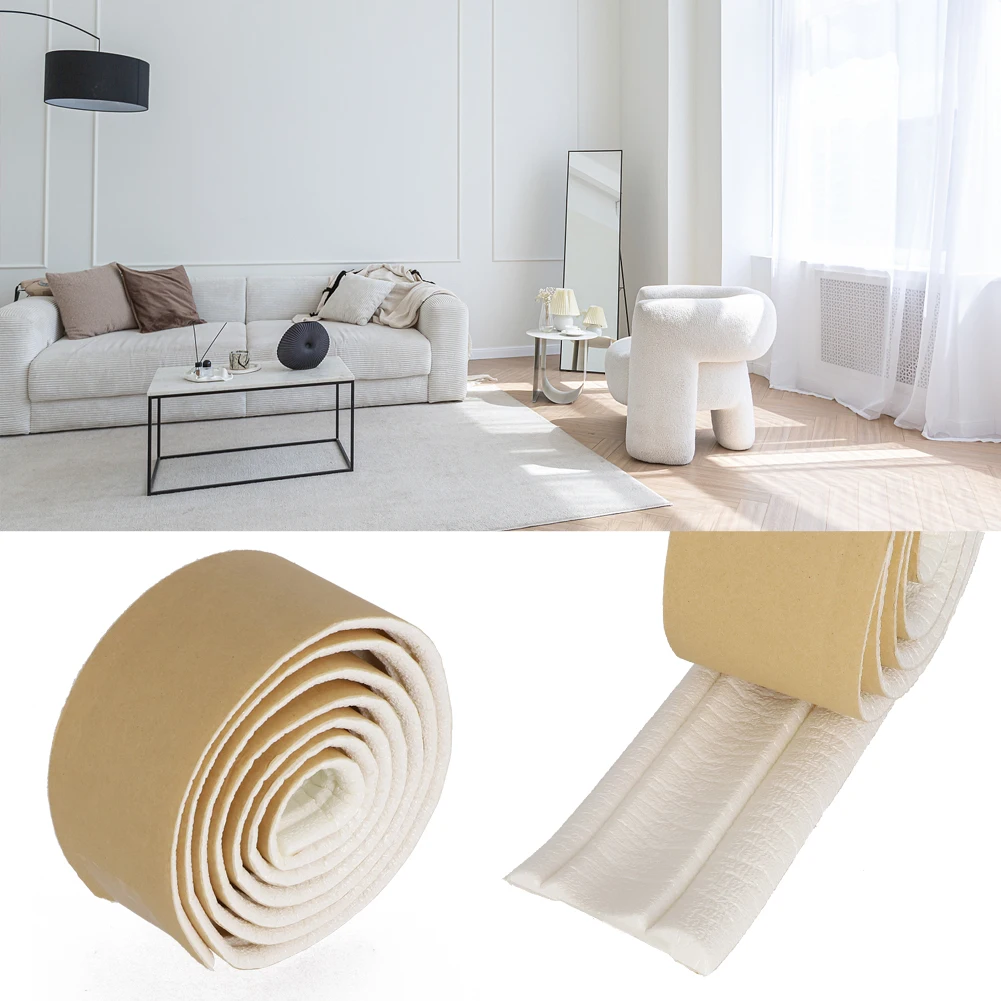 

Accessories Baseboard Skirting PVC Waist Line Wall Sticker White 230cm X 8cm A/B Border Decoration Molding Trim