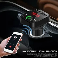 Car FM Transmitter Bluetooth 5.0 Handsfree Car Kit Audio MP3 Player With Dual USB Charger FM Modulator Handsfree Audio Receiver
Car FM Transmitter Bluetooth 5.0 Handsfree Car Kit Audio MP3 Player With Dual USB Charger FM Modulator Handsfree Audio Receiver