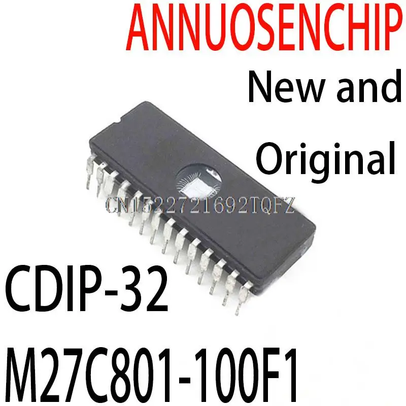 10 шт./лот Новый и оригинальный M27C801-100F1 27C801 EPROM UV 8MBIT 100NS CDIP-32
10 шт./лот Новый и оригинальный M27C801-100F1 27C801 EPROM UV 8MBIT 100NS CDIP-32