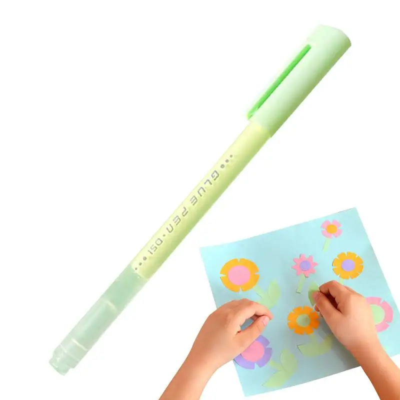 

Glue Pens For Crafting Paper Quick-Dryin Glue Writing Pen Precise Apply Strong Adhesion Easy Control Craft Glue Supplies For