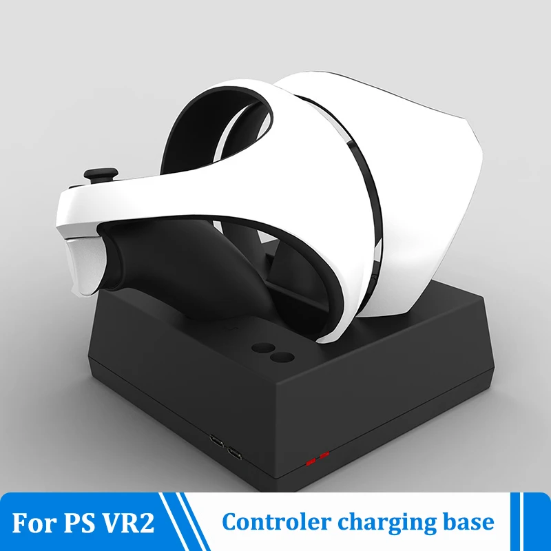 Многофункциональное зарядное устройство для PS VR2, контроллер с зарядным устройством, игровые аксессуары для VR2 2 в 1
Многофункциональное зарядное устройство для PS VR2, контроллер с зарядным устройством, игровые аксессуары для VR2 2 в 1