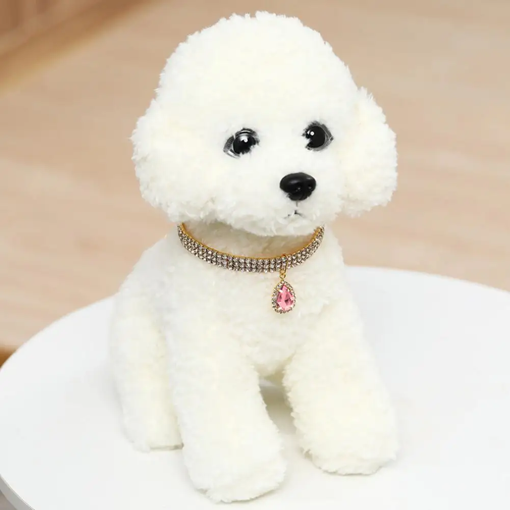 Pet Collar Sparkling Rhinestone Pet Necklace Adjustable Stylish Pendant Jewelry Cats Dogs Necklace Pet Supply
Pet Collar Sparkling Rhinestone Pet Necklace Adjustable Stylish Pendant Jewelry Cats Dogs Necklace Pet Supply