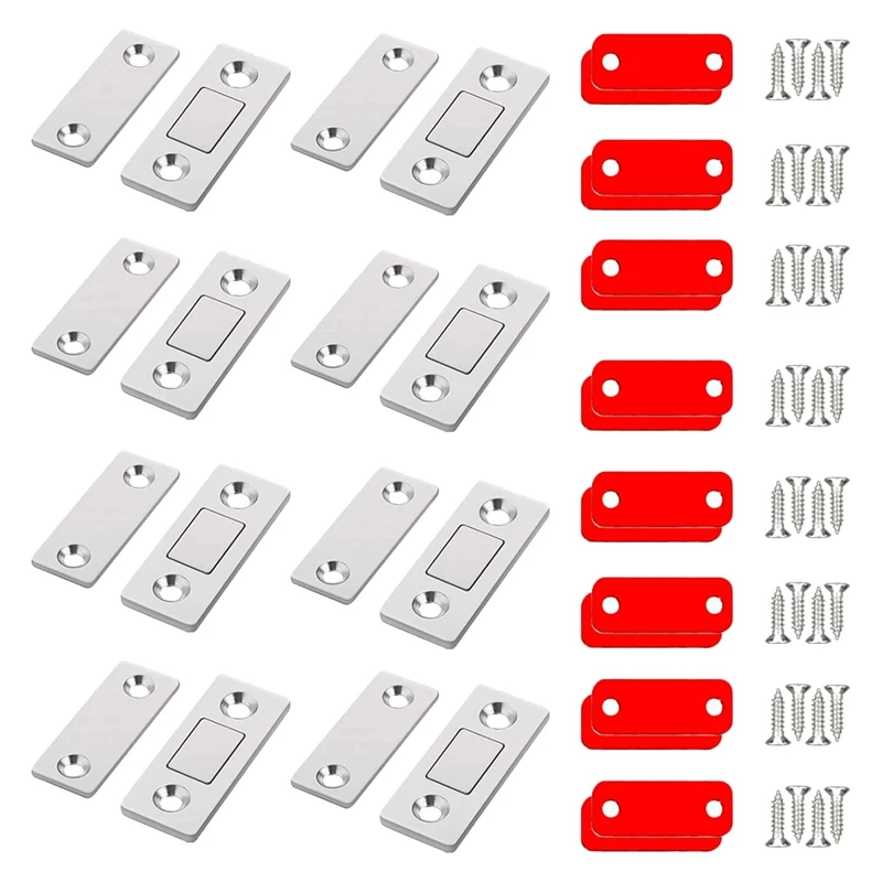 Magnetic Catch, Ultra Thin Door Magnet, Pack Of 8 Magnetic Clasp, Door Magnets, Self-Adhesive Door Closer
Magnetic Catch, Ultra Thin Door Magnet, Pack Of 8 Magnetic Clasp, Door Magnets, Self-Adhesive Door Closer