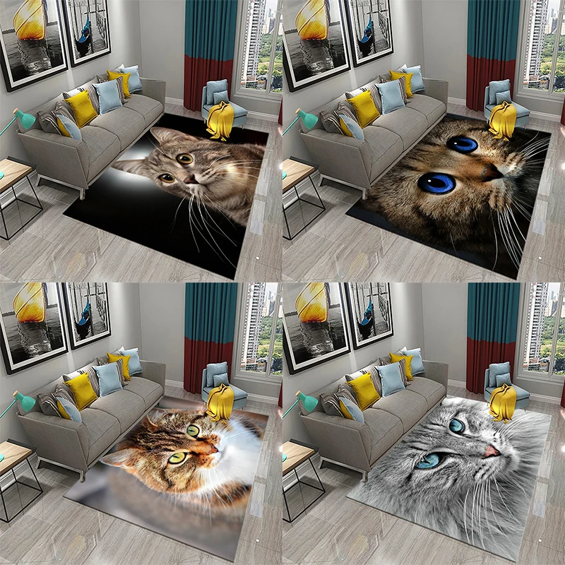 Милый 3D ковер с кошкой, дверной коврик, домашняя спальня, гостиная, Декоративный Напольный коврик, детский игровой нескользящий маленький напольный коврик
Милый 3D ковер с кошкой, дверной коврик, домашняя спальня, гостиная, Декоративный Напольный коврик, детский игровой нескользящий маленький напольный коврик