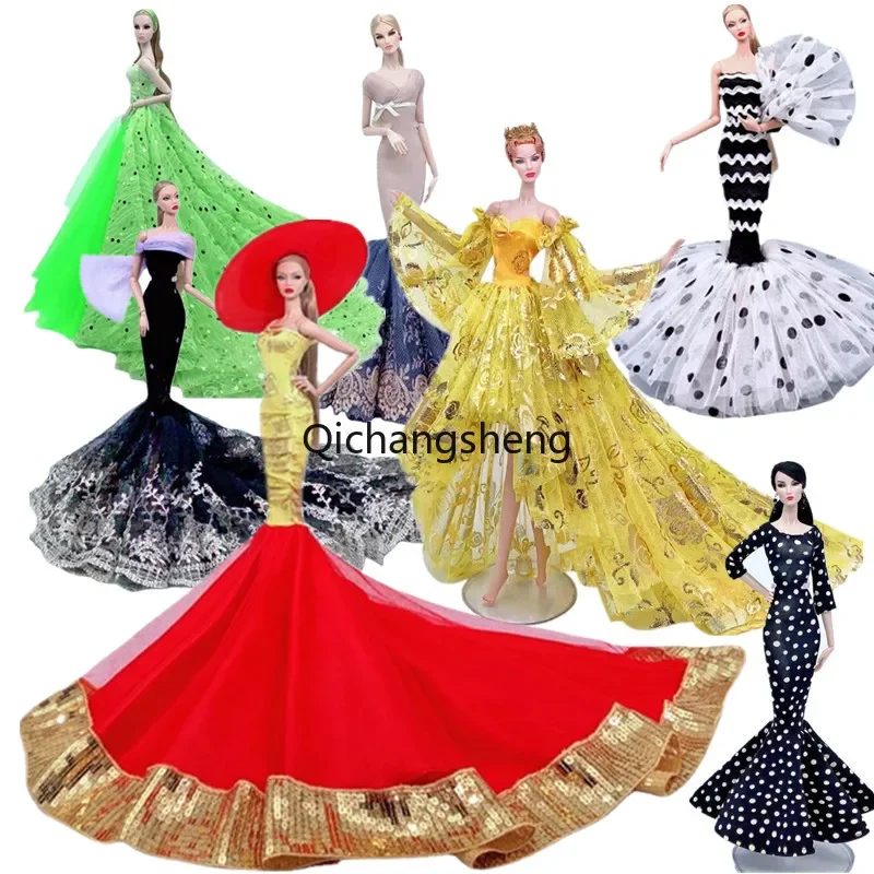 Elegant Wedding Dress for Barbie Doll Clothes Outfits Evening Dresses 1/6 BJD Dolls Accessories Princess Club Party Gown Toy 1:6
Elegant Wedding Dress for Barbie Doll Clothes Outfits Evening Dresses 1/6 BJD Dolls Accessories Princess Club Party Gown Toy 1:6