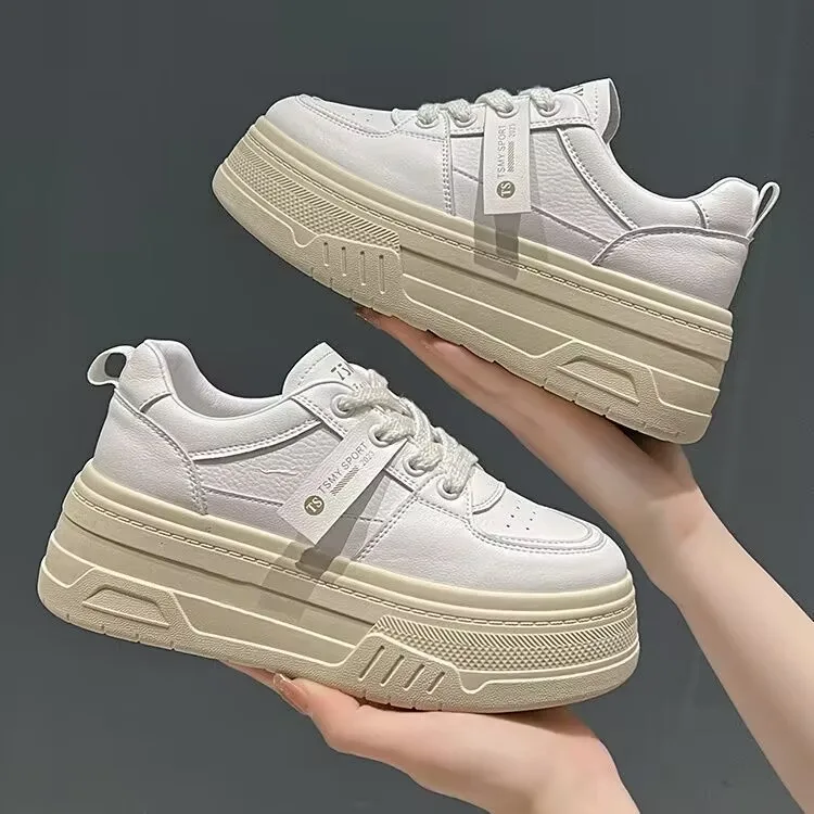Brand Leather Women's Sneakers White Platform Woman Sports Sneakers Female Vulcanized Shoes Sneakers Casual Ladies Trainers Tarf
Brand Leather Women's Sneakers White Platform Woman Sports Sneakers Female Vulcanized Shoes Sneakers Casual Ladies Trainers Tarf