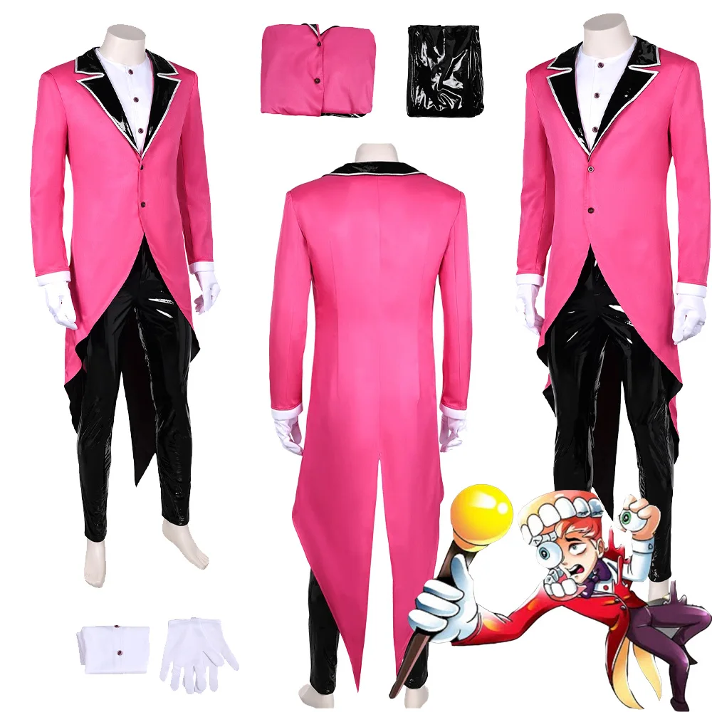 Костюм для косплея цифрового цирка Caine из аниме Amazing Cos для взрослых мужчин, Униформа, куртка, брюки, наряды, костюм для Хэллоуина
Костюм для косплея цифрового цирка Caine из аниме Amazing Cos для взрослых мужчин, Униформа, куртка, брюки, наряды, костюм для Хэллоуина