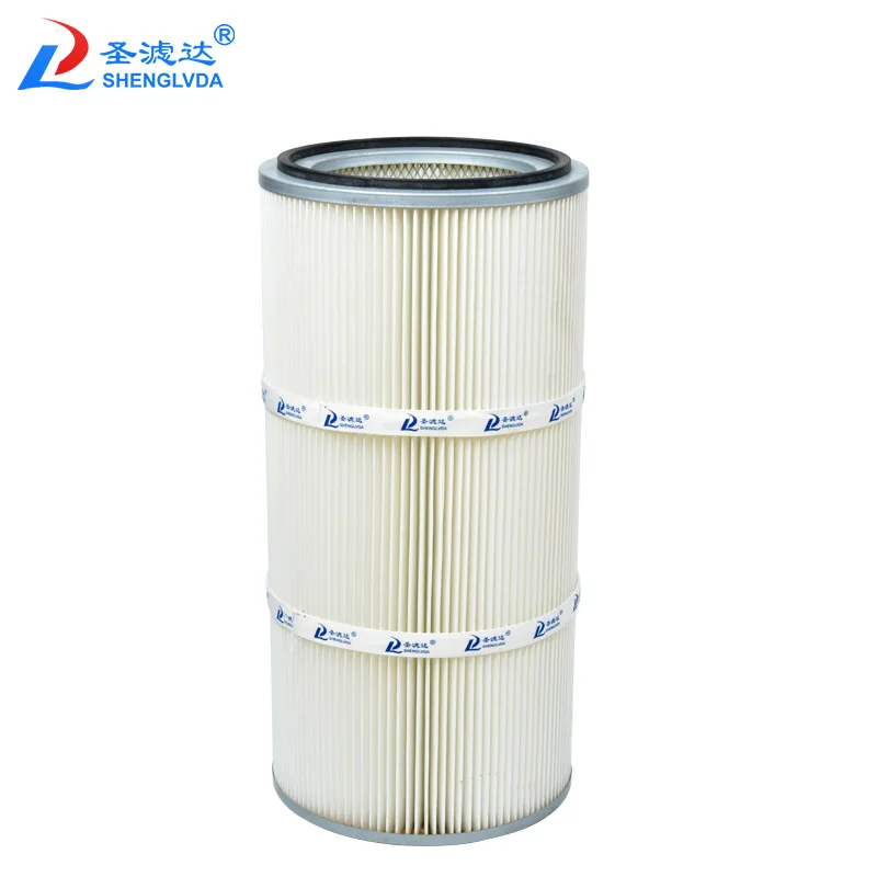 

Welding Fume Purifier Filter Element Coated with Film, Flame Retardant Dust Removal Filter Element, Industrial Dust Removal