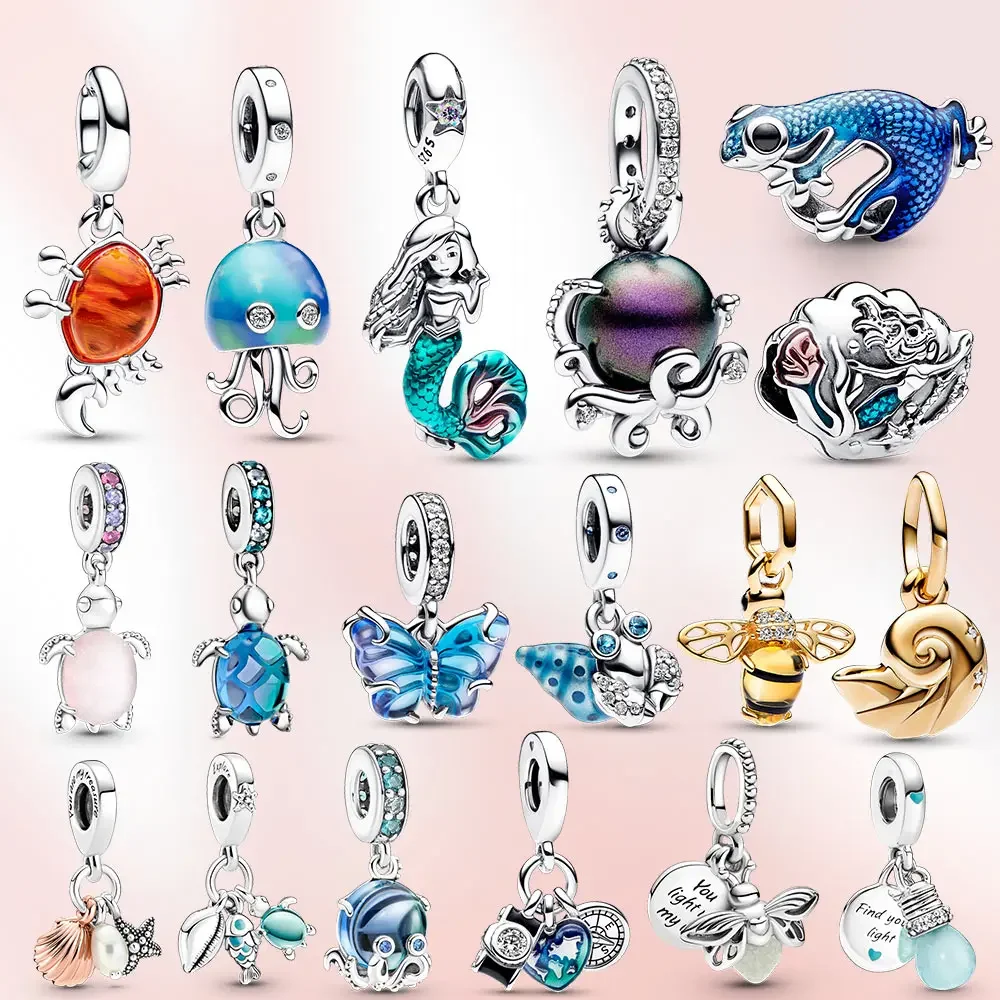 New charm 925 sterling silver murloc bead Crab black Pearl pendant Murano turtle Fit original Bracelet women disney gift
New charm 925 sterling silver murloc bead Crab black Pearl pendant Murano turtle Fit original Bracelet women disney gift