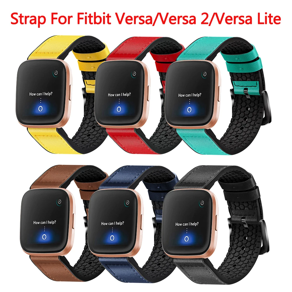 Leather Band For Fitbit Versa 2 Wristband Smart Watch Sweatproof Fitness Strap for Fitbit Versa Lite Fitbit Versa Band Bracelet
Leather Band For Fitbit Versa 2 Wristband Smart Watch Sweatproof Fitness Strap for Fitbit Versa Lite Fitbit Versa Band Bracelet