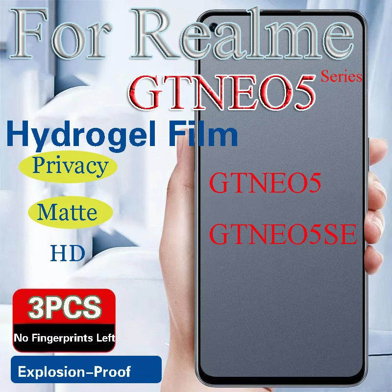 RealmeGTNEO5SE матовая Гидрогелевая пленка для Realme GTNEO5 SE Защитная пленка для экрана Realme GTNEO5SE мягкая защита от подглядывания HD Синяя
RealmeGTNEO5SE матовая Гидрогелевая пленка для Realme GTNEO5 SE Защитная пленка для экрана Realme GTNEO5SE мягкая защита от подглядывания HD Синяя