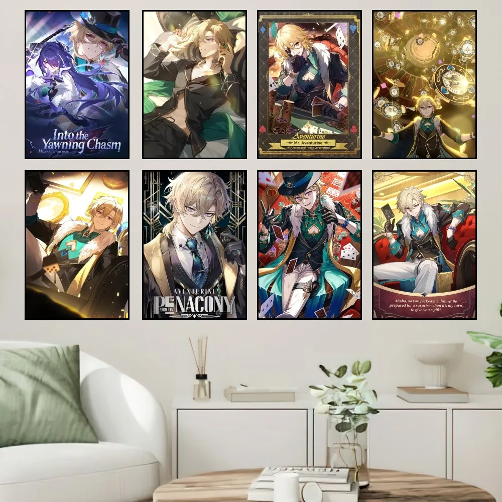 Game Honkai Star Rail Aventurine P Poster Home Prints Wall Painting Bedroom Living Room Decoration Office
Game Honkai Star Rail Aventurine P Poster Home Prints Wall Painting Bedroom Living Room Decoration Office