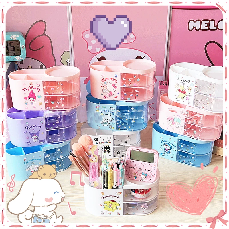 Sanrioed Stationery Storage Tabletop Ornaments Box Students Office Kawaii Anime My Melody Kuromi Hello Kitty Practical Kids Gift
Sanrioed Stationery Storage Tabletop Ornaments Box Students Office Kawaii Anime My Melody Kuromi Hello Kitty Practical Kids Gift