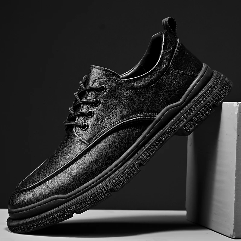 Leather Men Shoes outdoor Comfort Non-slip Dress Shoes Flats Lace Up Outdoor Bussiness Walking Shoes Men oxfords Zapatos Hombre
Leather Men Shoes outdoor Comfort Non-slip Dress Shoes Flats Lace Up Outdoor Bussiness Walking Shoes Men oxfords Zapatos Hombre