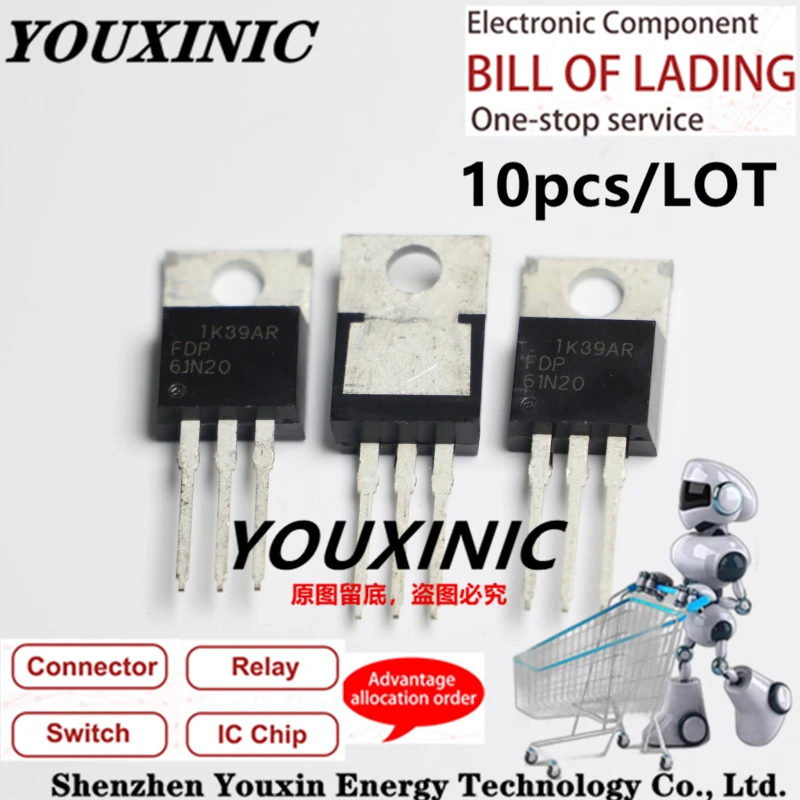 YOUXINIC 2021 + 100 новый импортный оригинальный FDP61N20 61N20 TO-220 MOS FET 61A 200V
YOUXINIC 2021 + 100 новый импортный оригинальный FDP61N20 61N20 TO-220 MOS FET 61A 200V