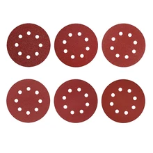 5 Inch 8 Hole Aluminum Oxide Sanding Discs, 10Pcs Sanding Discs Set, 10 Of Each 60/100/150/180/240/400 Assorted Grit
5 Inch 8 Hole Aluminum Oxide Sanding Discs, 10Pcs Sanding Discs Set, 10 Of Each 60/100/150/180/240/400 Assorted Grit