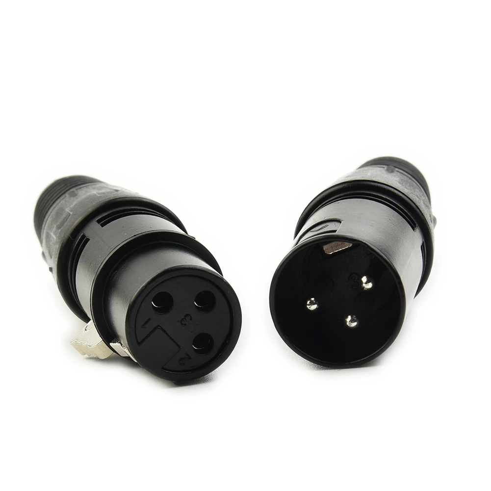 Upgrading Microphone Audio Cables Plug Connectors XLR Male & Female Plastic Replacement Snake Plug 10 Pairs 3 Pin
Upgrading Microphone Audio Cables Plug Connectors XLR Male & Female Plastic Replacement Snake Plug 10 Pairs 3 Pin