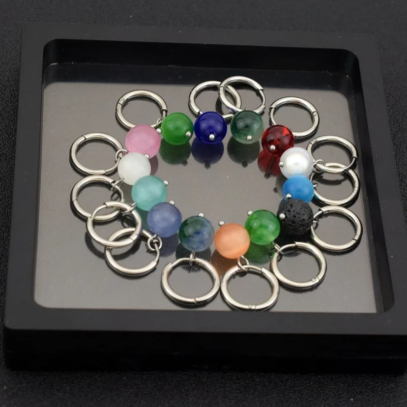 Stainless Steel 10mm Cat's Eye Earrings White Pink Blue Opal Earrings Ear Clip For Women Jewelry
Stainless Steel 10mm Cat's Eye Earrings White Pink Blue Opal Earrings Ear Clip For Women Jewelry