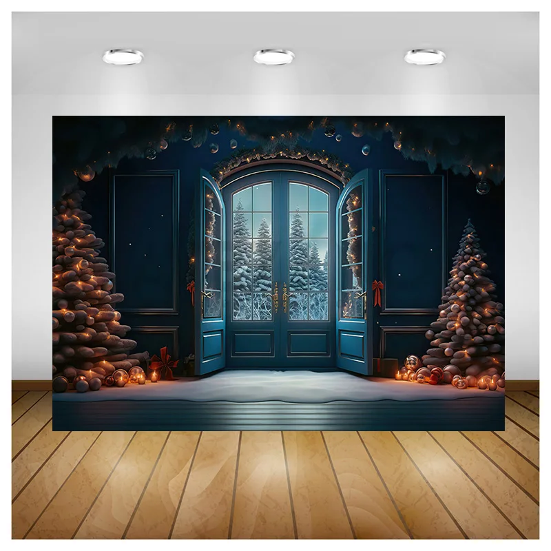 SHUOZHIKE Christmas Tree Window Candy Photography Backdrop Wooden Doors Snowman Cinema Pine New Year Background Prop LPR-01 
SHUOZHIKE Christmas Tree Window Candy Photography Backdrop Wooden Doors Snowman Cinema Pine New Year Background Prop LPR-01