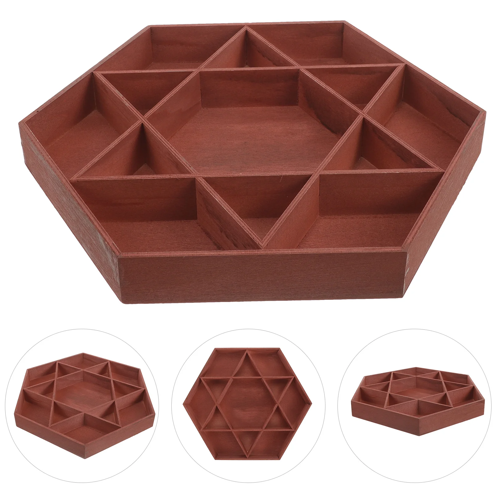 Divided Serving Case Dried Fruit Container Hexagram Compartment Snack Candy Tray
Divided Serving Case Dried Fruit Container Hexagram Compartment Snack Candy Tray