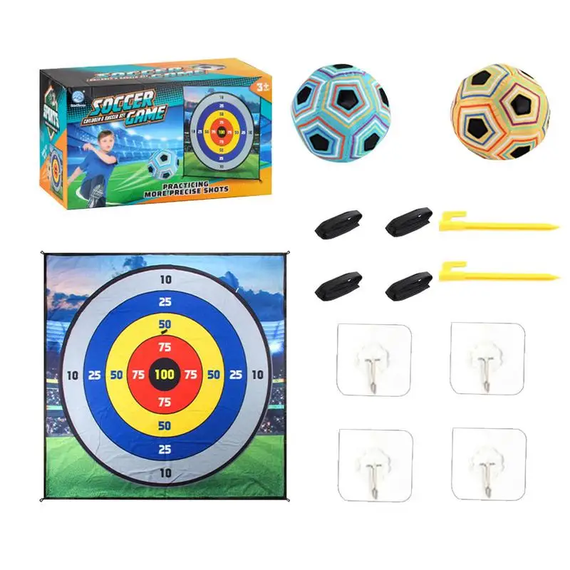 Football Target Colorful Soccer Game Throwing Sticky Ball Target Toy Throw Educational Games Outdoor Sports Indoor Kids Toys
Football Target Colorful Soccer Game Throwing Sticky Ball Target Toy Throw Educational Games Outdoor Sports Indoor Kids Toys