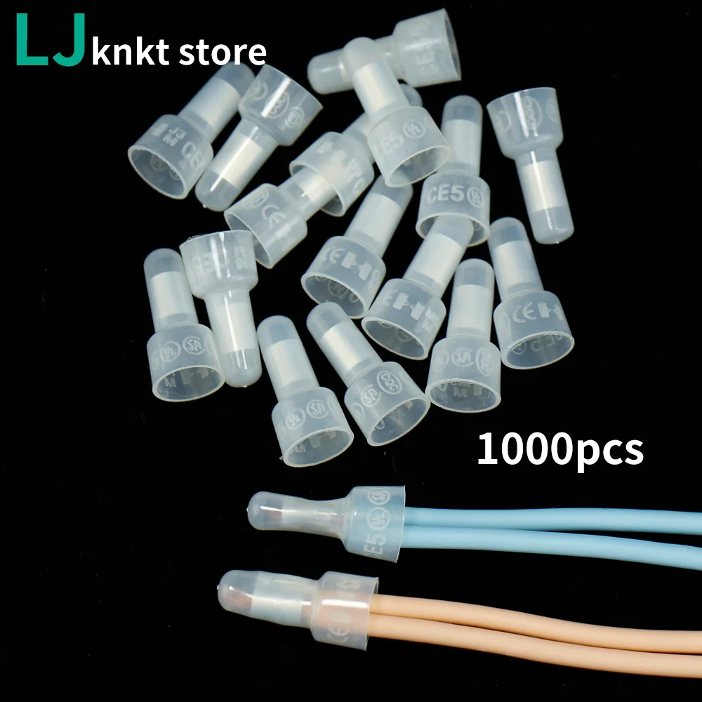 Large package and mass merchandising Nylon Crimp Caps 1000pcs Crimp terminal Closed Terminal Line Cap PA66 Splice Terminals
Large package and mass merchandising Nylon Crimp Caps 1000pcs Crimp terminal Closed Terminal Line Cap PA66 Splice Terminals