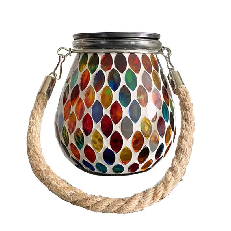 Mosaicing Solar Glass Light Lantern Decorative Projection Lamp With Mosaicing Shape Outdoor Solar Lights Decorative Night Light
Mosaicing Solar Glass Light Lantern Decorative Projection Lamp With Mosaicing Shape Outdoor Solar Lights Decorative Night Light