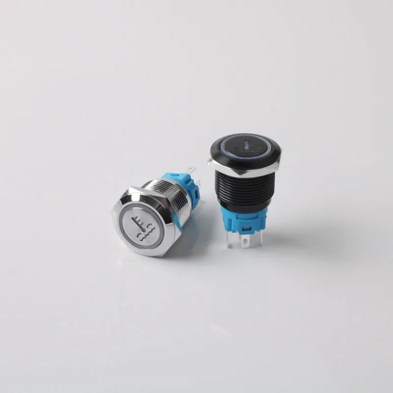 Customized version: full metal silver + black switch button, no lock, fixed lock with LED light, 6v12v24v110v, red and green
Customized version: full metal silver + black switch button, no lock, fixed lock with LED light, 6v12v24v110v, red and green
